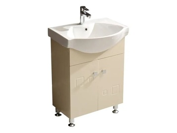 PVC долен шкаф за баня ICP 6080 Beige